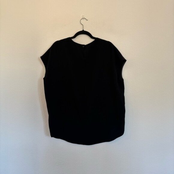MM Lafleur Black Blouse Top Extra Large XL - Picture 6 of 8